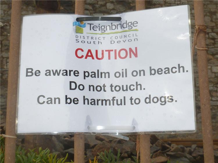 Palm oil warning 001
